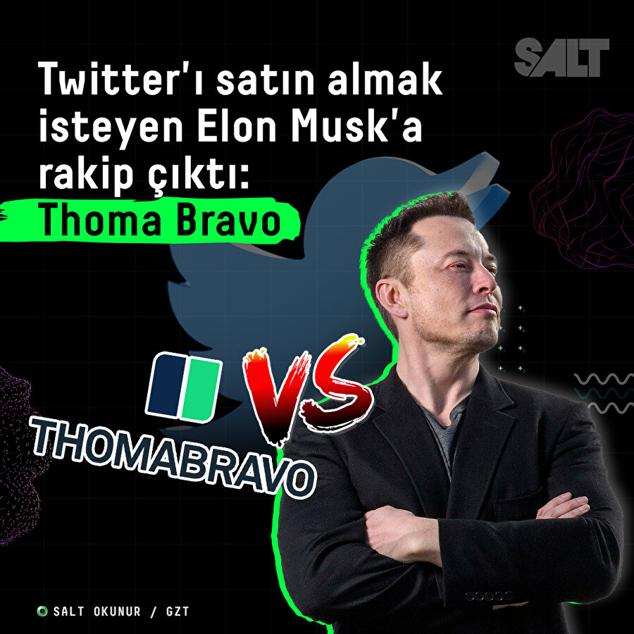 Twitter'ı satın almak isteyen Elon Musk'a rakip çıktı: Thoma Bravo