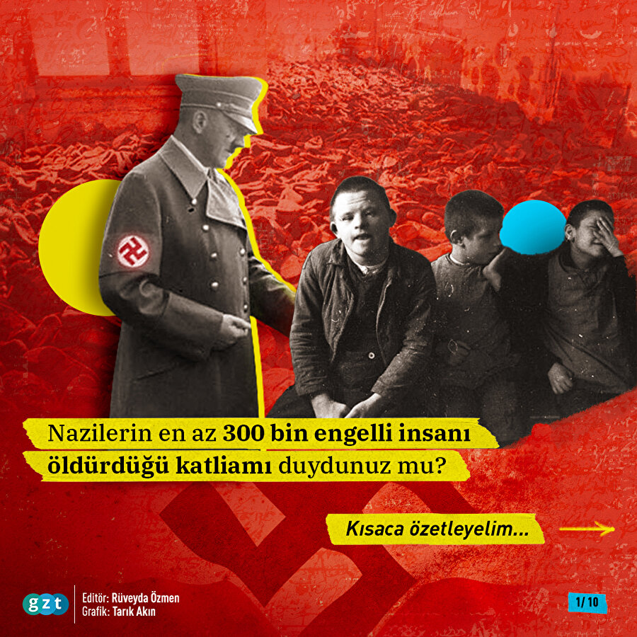 Engelli çocukların gaz odalarında öldürüldüğü program: Aktion T4