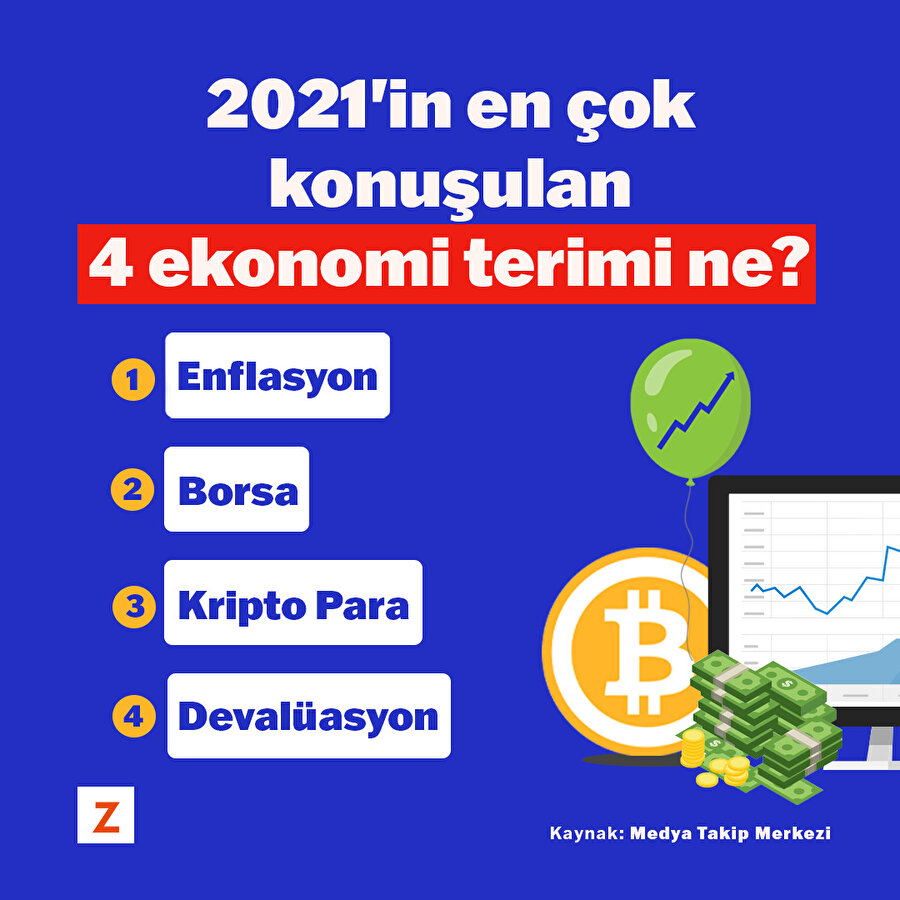 2021'in en çok konuşulan 4 ekonomi terimi ne? 