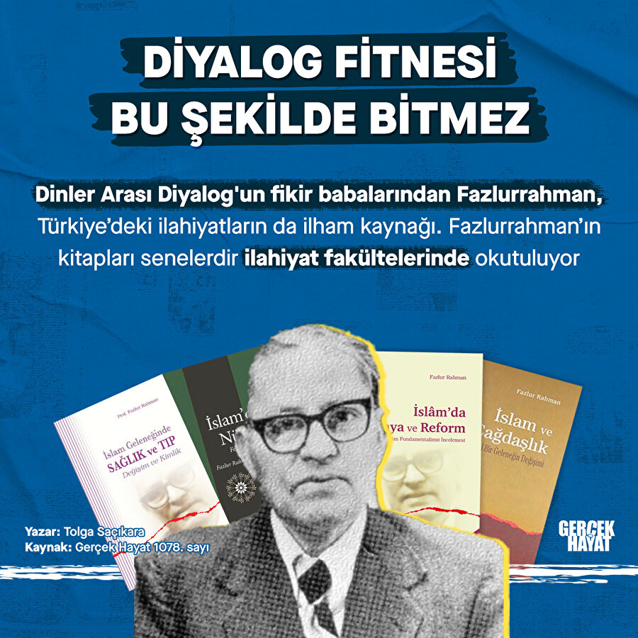 Dinler Arası Diyalog bitti mi sanıyorsunuz?