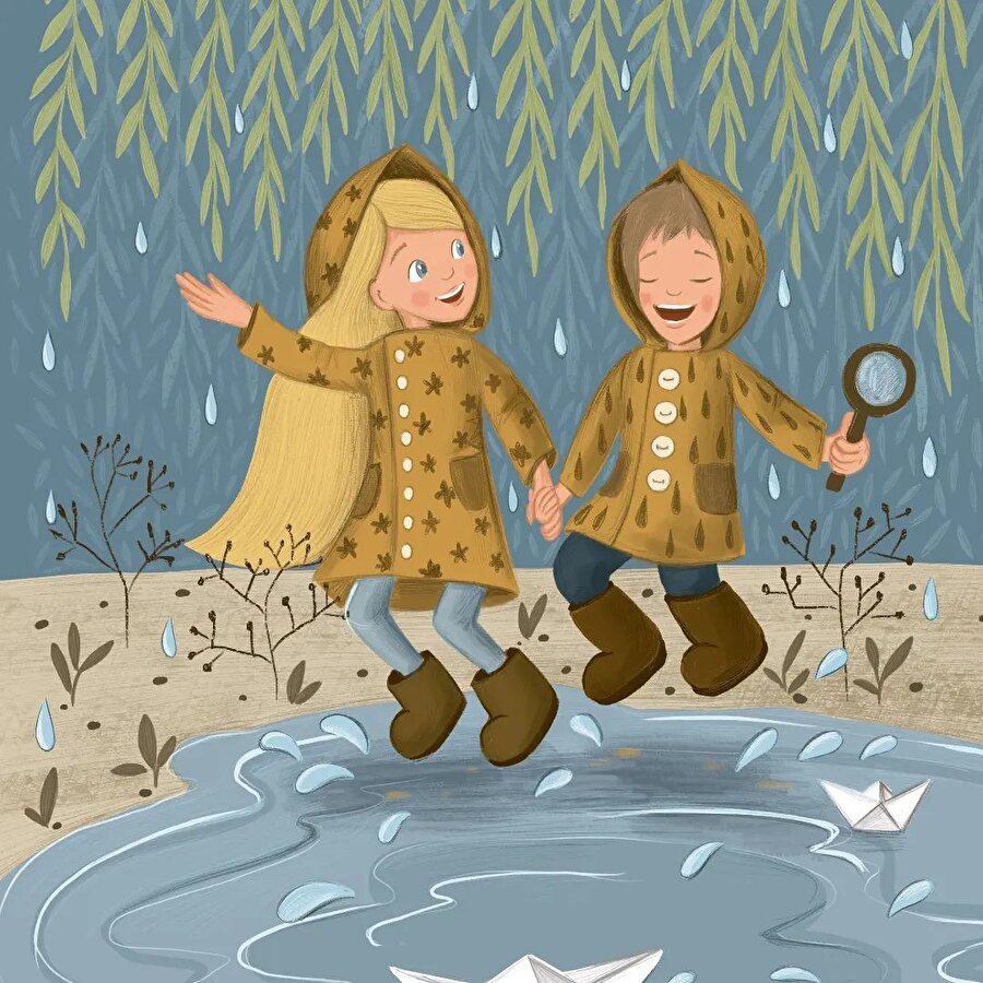 Yağmurdan Sonra 🌦☔🌻