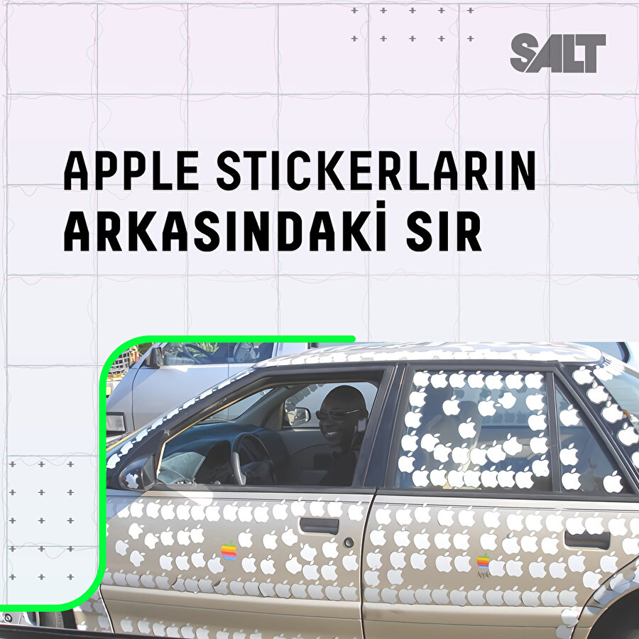 Apple stickerların arkasındaki sır