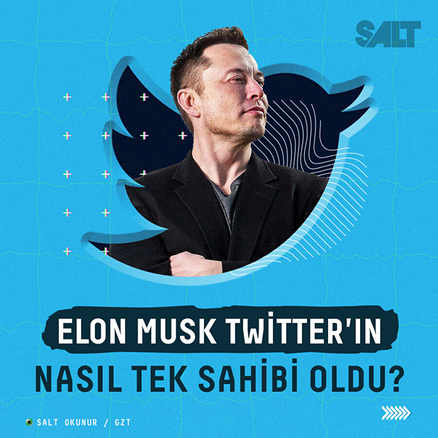 Elon Musk Twitter'ın tek sahibi nasıl oldu❓
