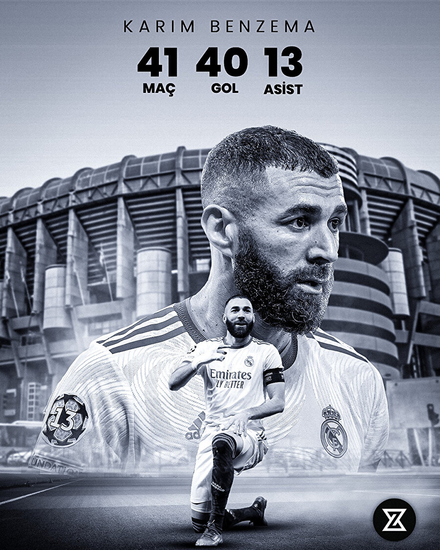 Benzema gol oldu yağdı