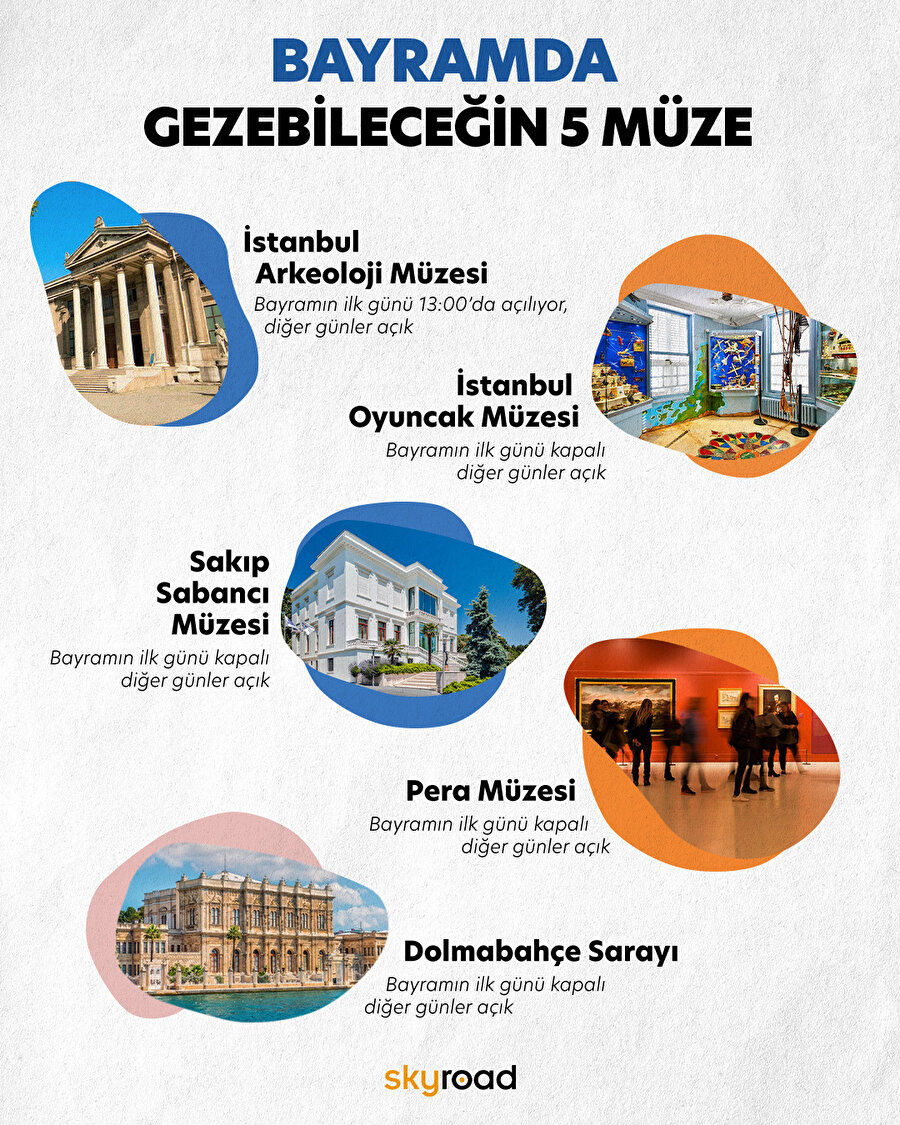 Bayramda gezebileceğin 5 müze 🧡