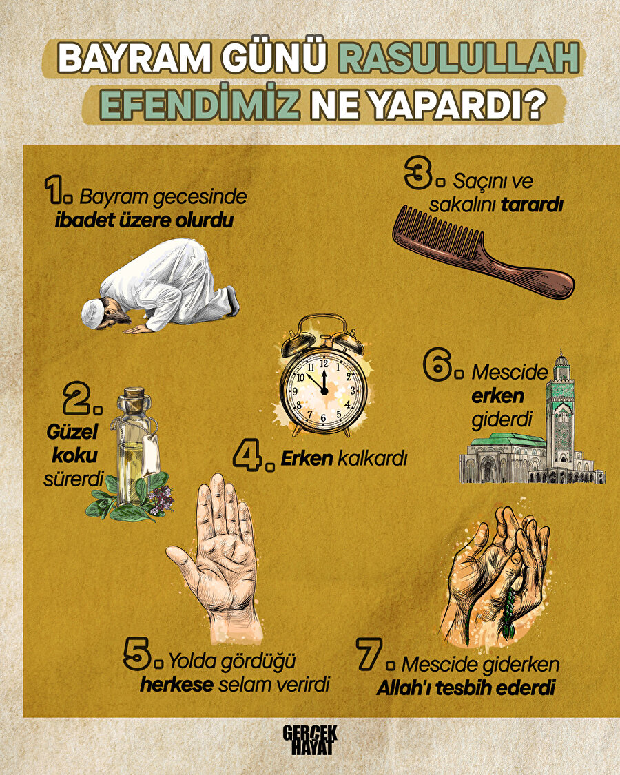 Bayram günü ne yapmalıyız, nasıl davranmalıyız?