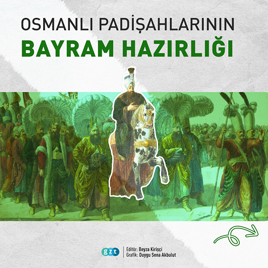 Topkapı Sarayı'nda bayram hazırlığı