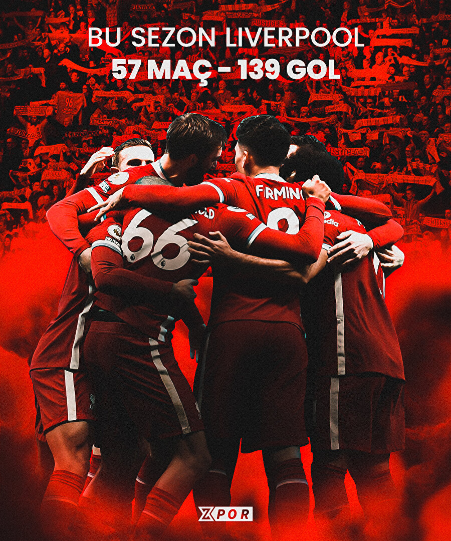 Liverpool bu sezon gol oldu yağdı