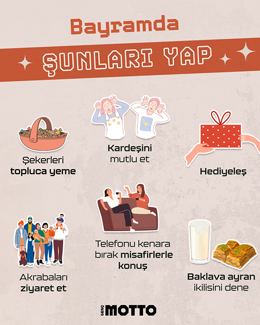 Bayramın ilk günü hangilerini yaptın 🤪