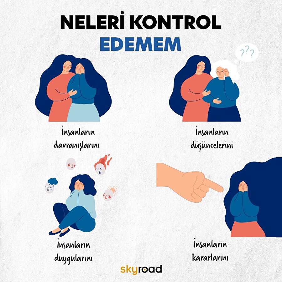 Kontrol edemediğin şeyler için endişelenmeyi bırak 📌