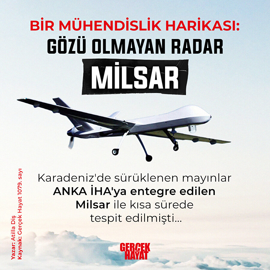 Gözü olmayan radar: Milsar