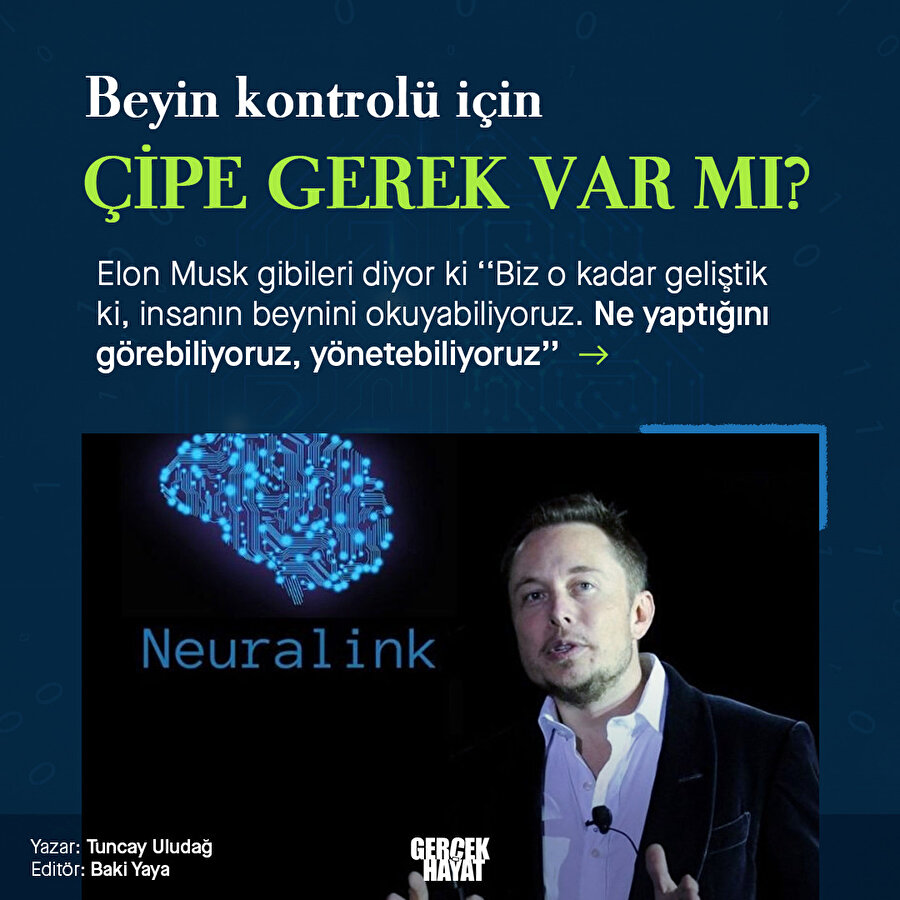 İnsanlığı çip ile kontrol edemezler