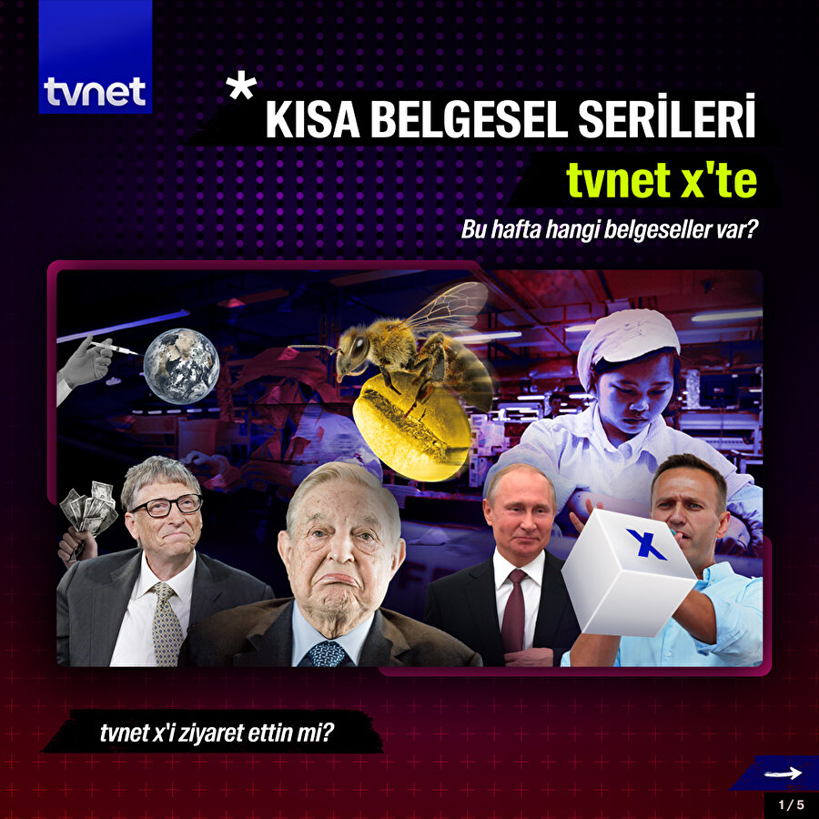 Kısa belgesel serilerimiz 'tvnet x' YouTube kanalımızda