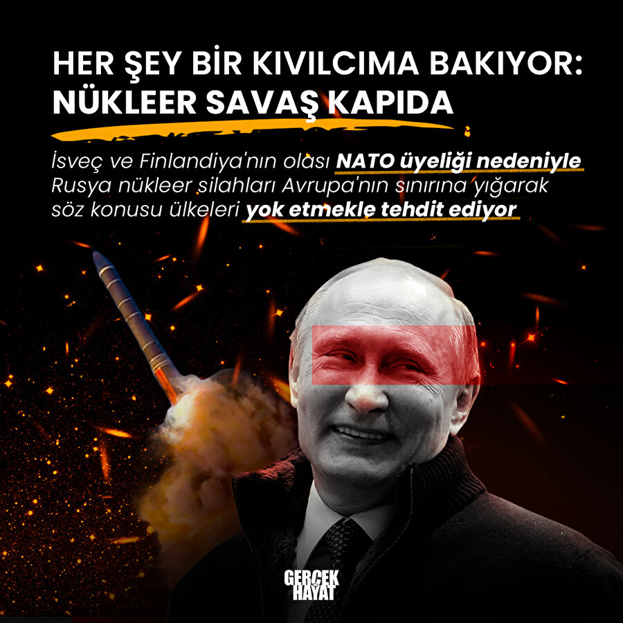 Rusya nükleer füzelerle tehdit ediyor