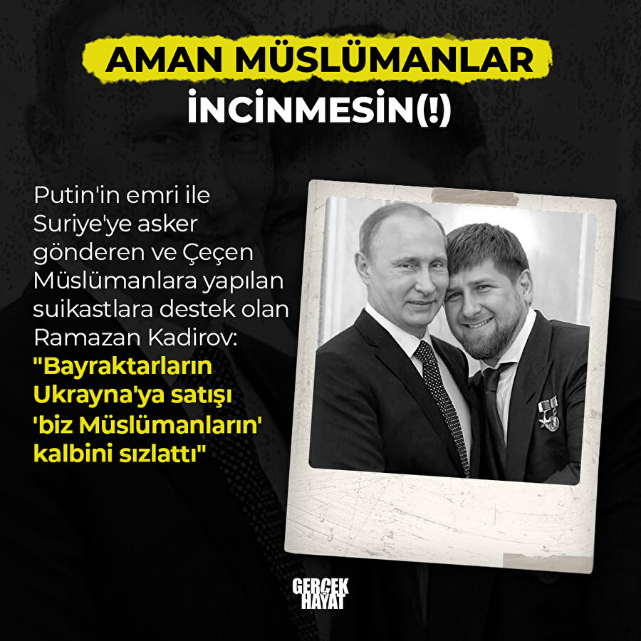 Öcalan'ın heykelini dikmek isteyen Kadirov incinmiş