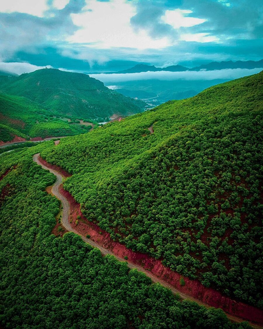 Bakarken bile huzur veren Munzur Dağları 🌄