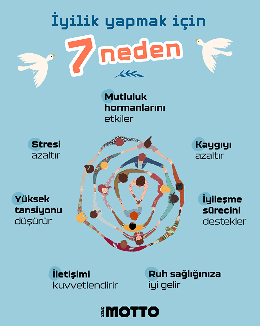 İyilik yapmak için 7 neden 