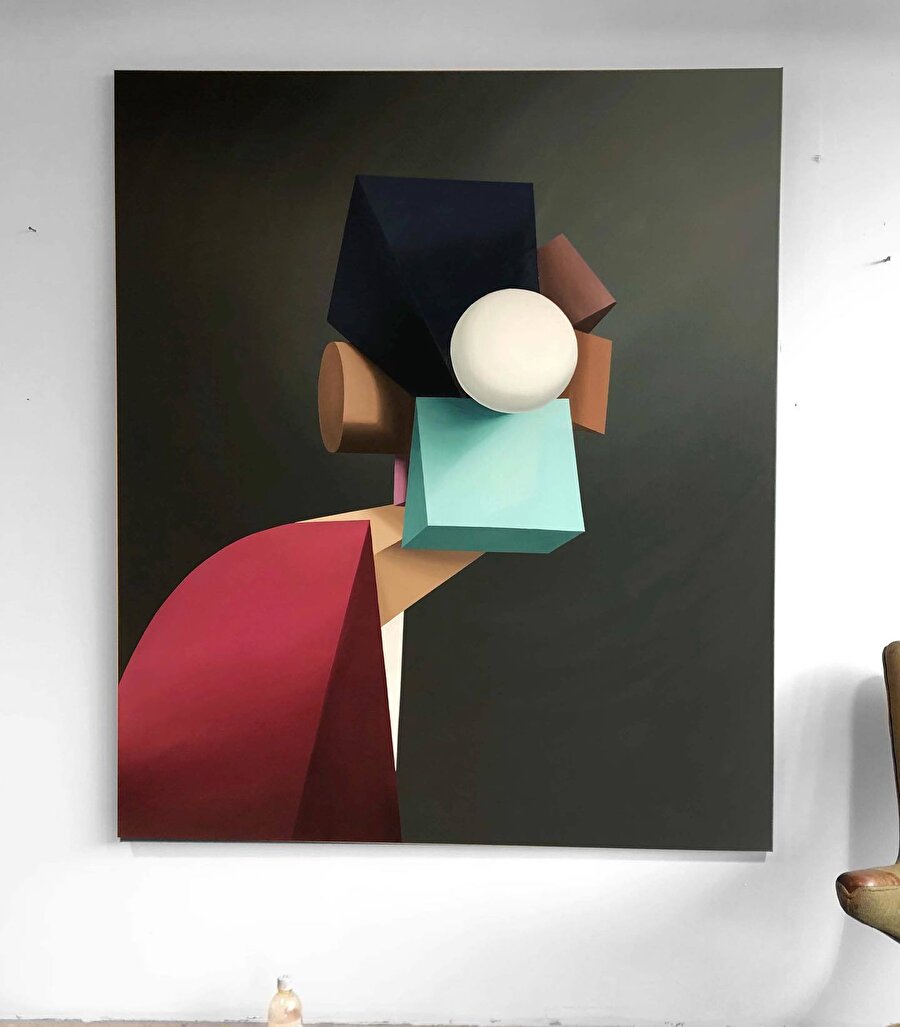 Kişilik testiyle tasarlanan geometrik insan figürleri 🤓