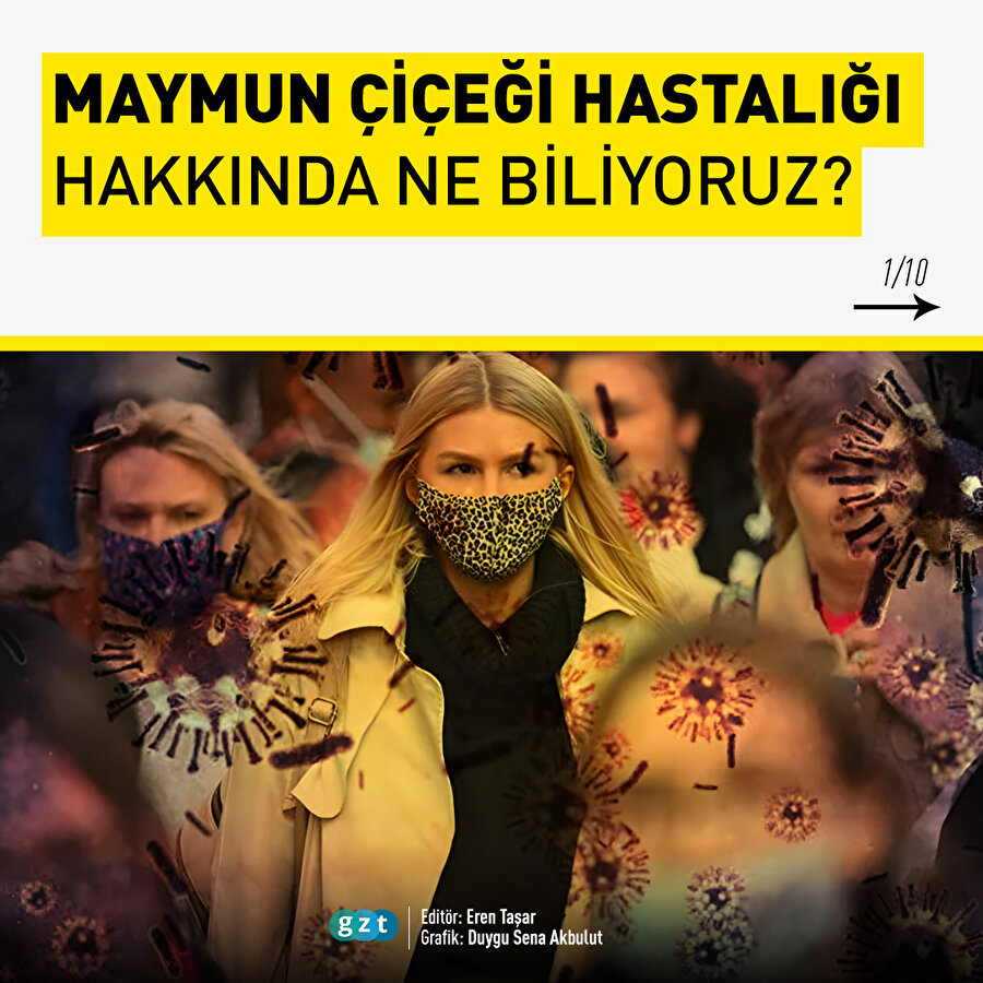 😷Maymun çiçeği virüsü hakkında 9 soru 9 cevap​