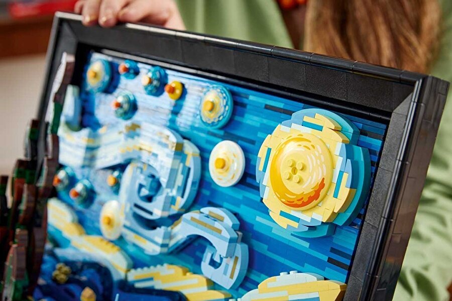  'Yıldızlı Gece'ye LEGO yorumu!