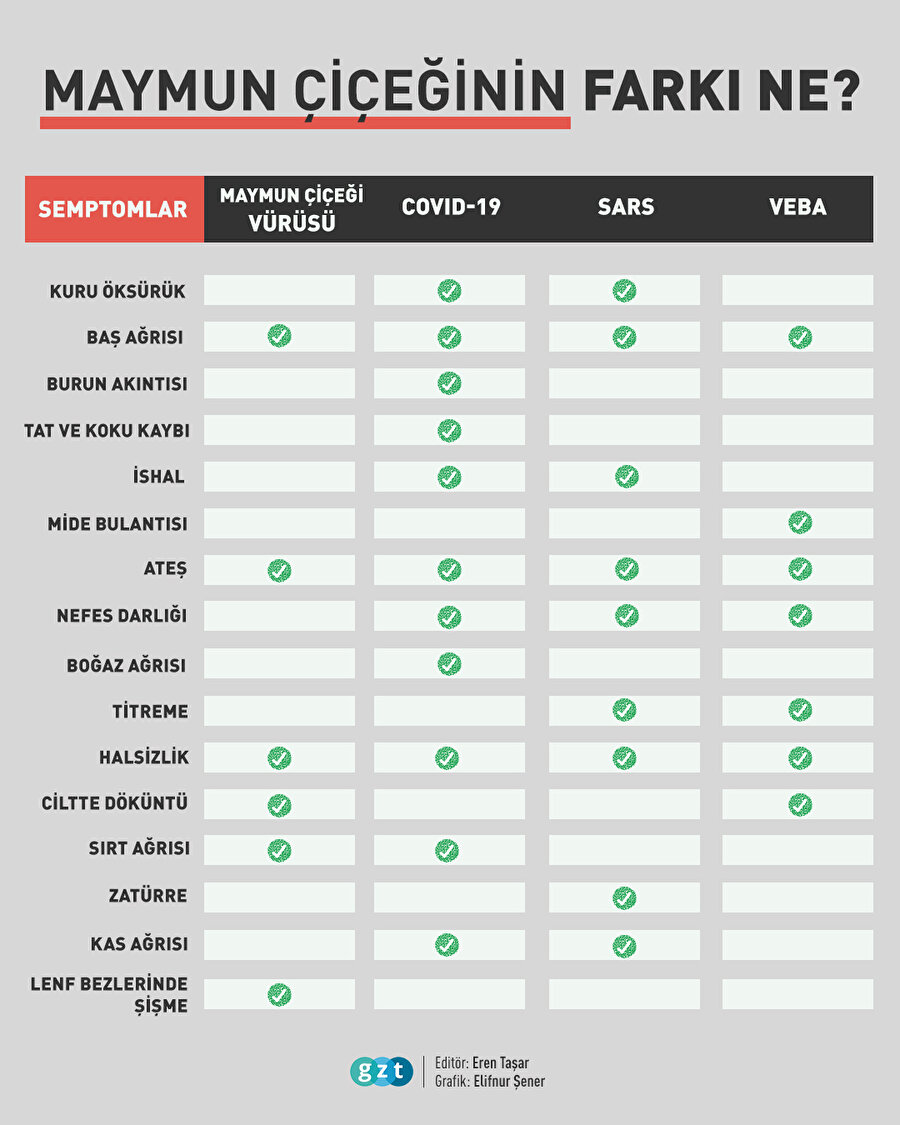 Hangi salgın hangi belirtilerle geldi?