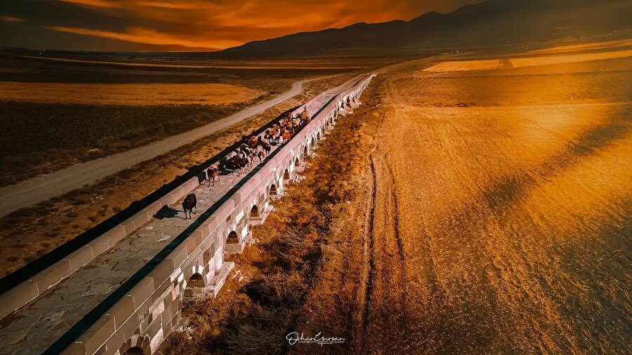 Yaklaşık bir asırdır ayakta duran tarihi Kırkgöz Köprüsü 🙌