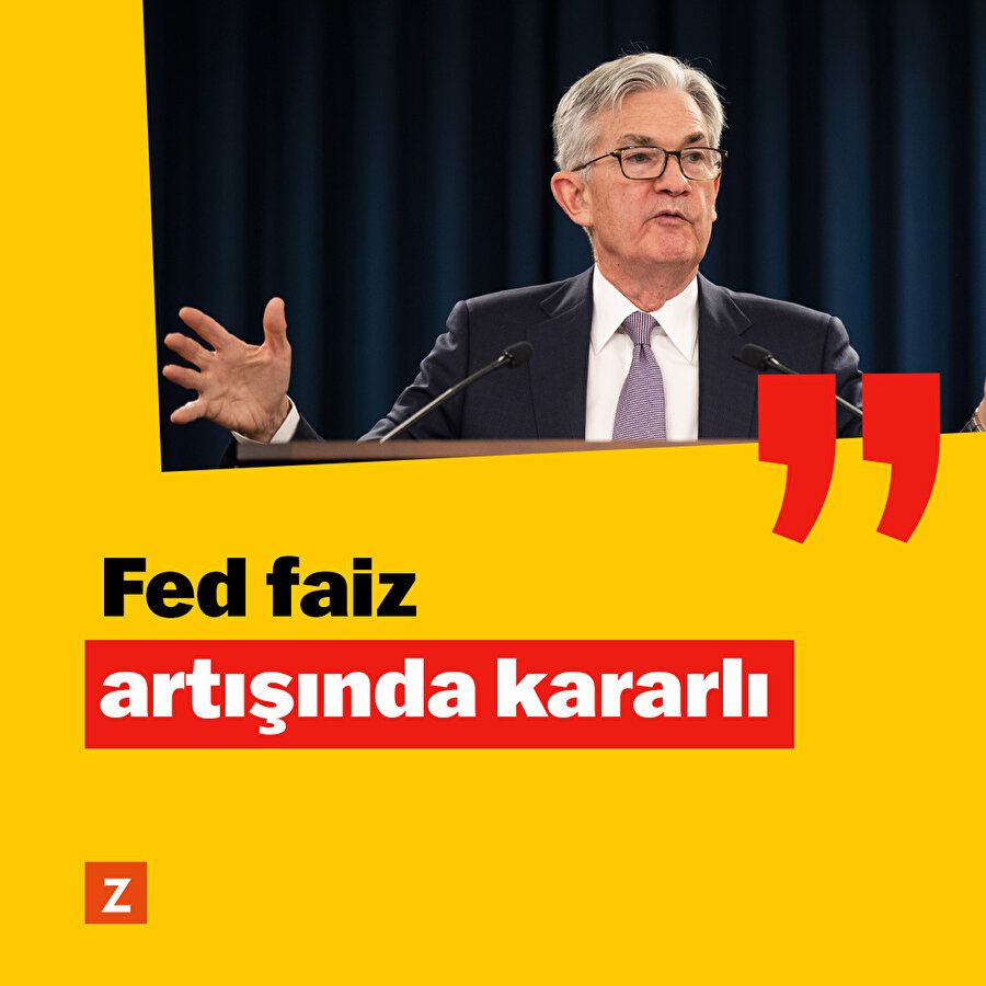 Fed faiz artışında kararlı
