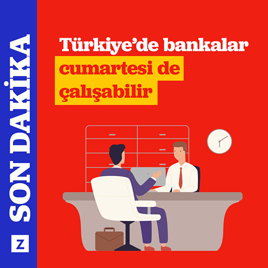 Türkiye’de bankalar cumartesi de çalışabilir