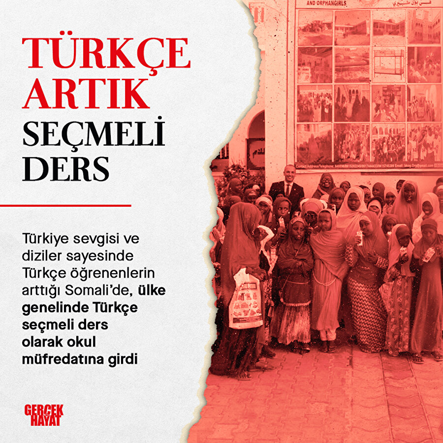 Somali'de Türkçe dalgası