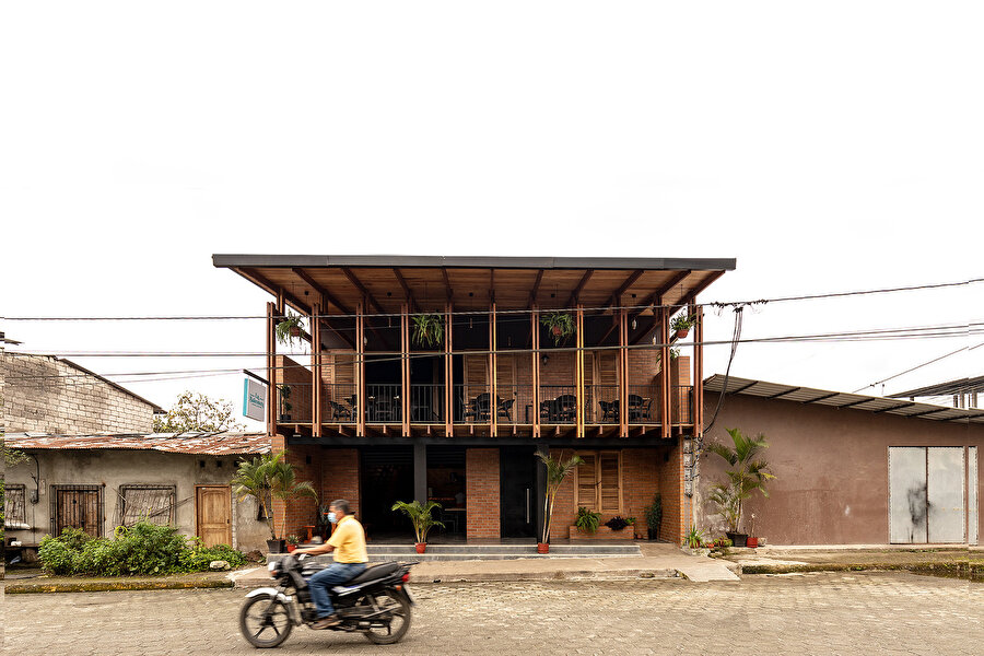 Geleneksel mimariden ilham alan tasarım