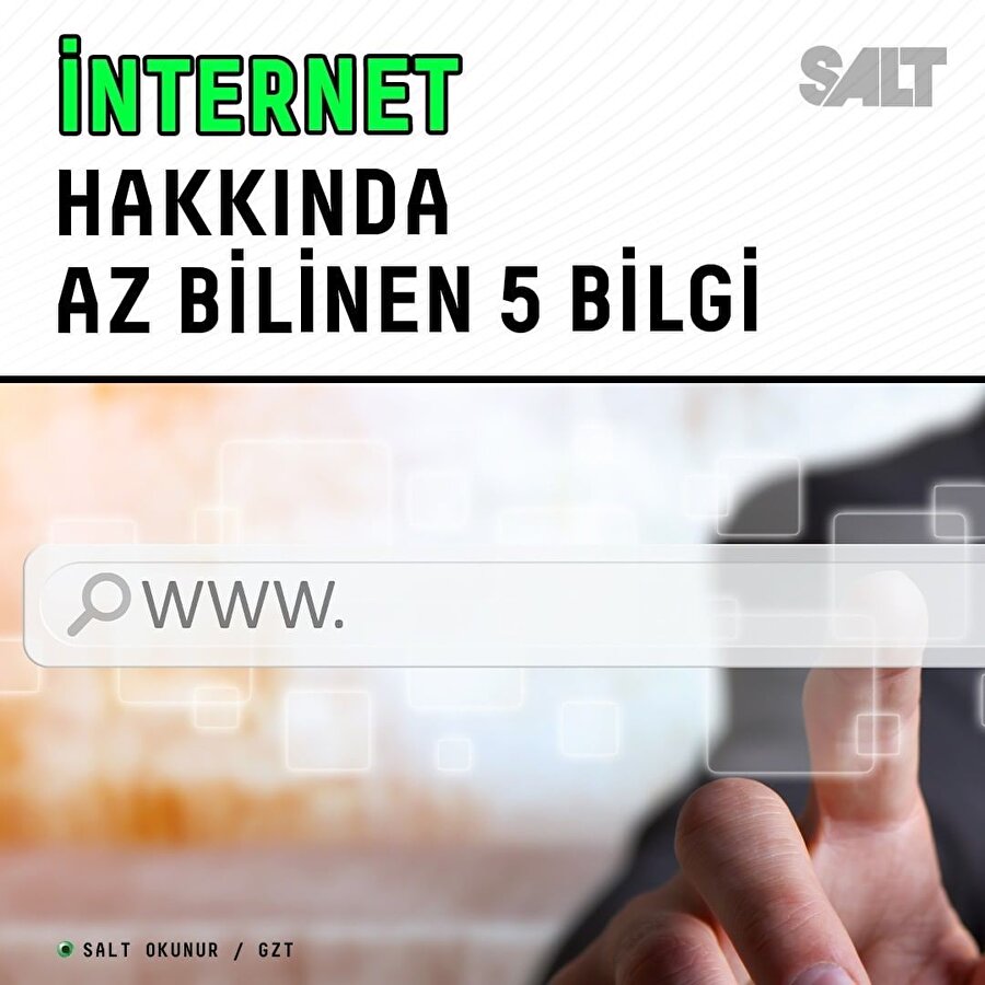 İnternet hakkında bilmeniz gereken ilginç bilgiler