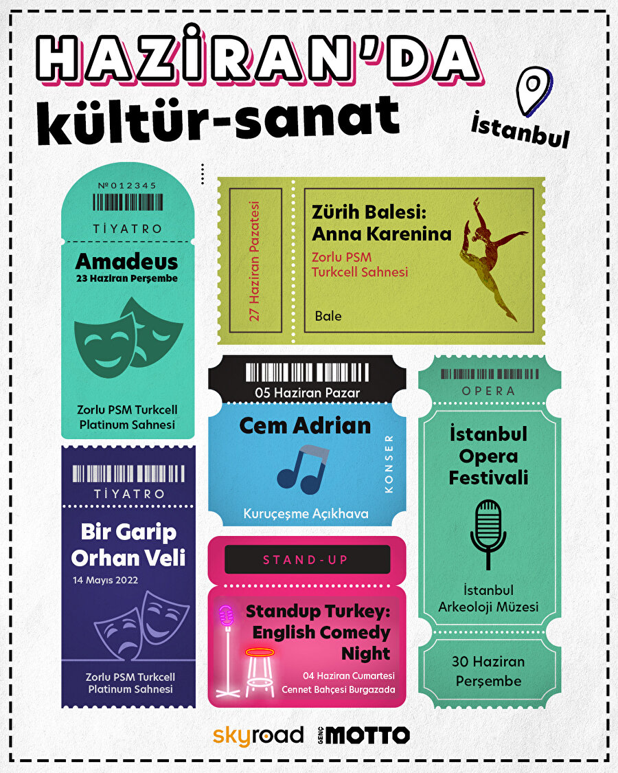 Haziran'da kültür sanat 