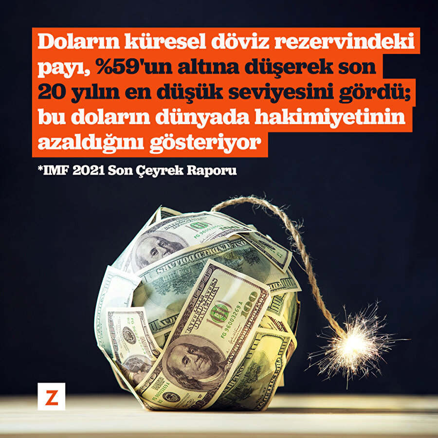 Doların hakimiyeti azalıyor