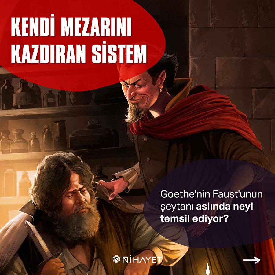 Kendi mezarını kazdıran bir sistem