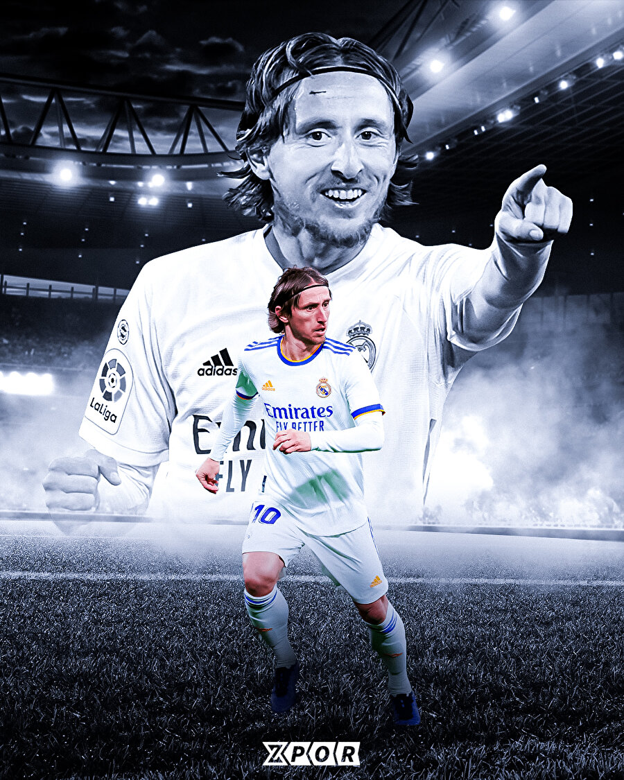 Modric 1 yıl daha Real Madrid'de