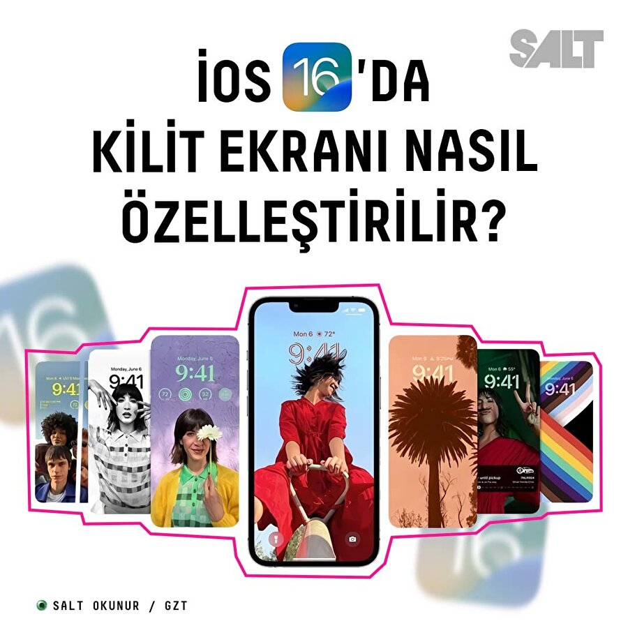 iOS 16'da kilit ekranı nasıl özelleştirilir?
