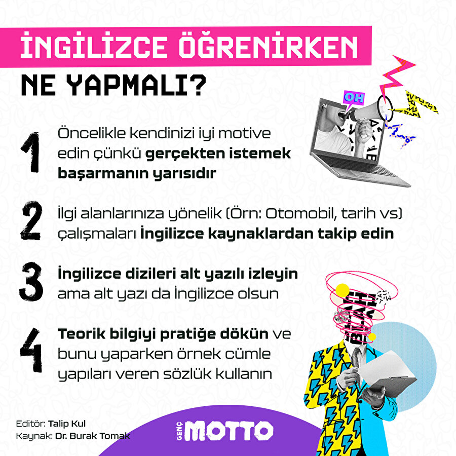 İngilizce öğrenirken ne yapmalıyız? 