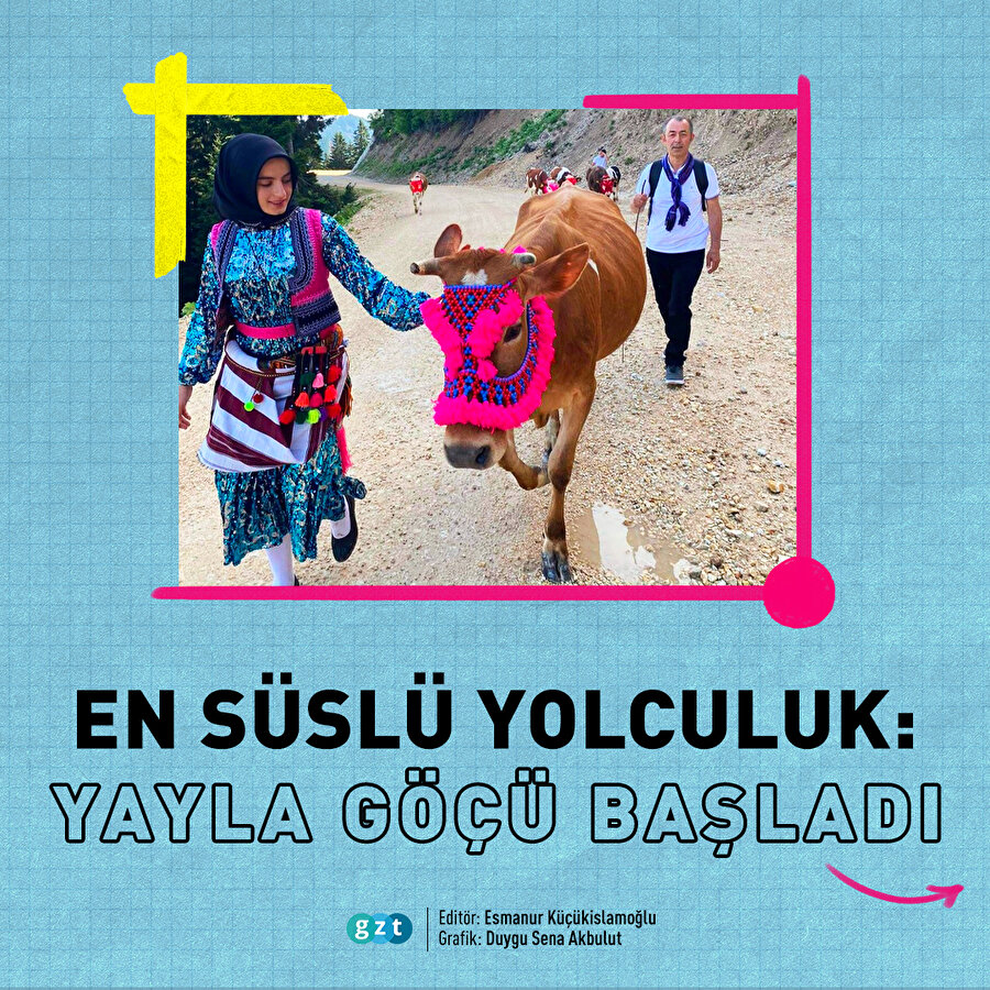 Süslü bir yolculuk: Geleneksel yayla göçü 🐄