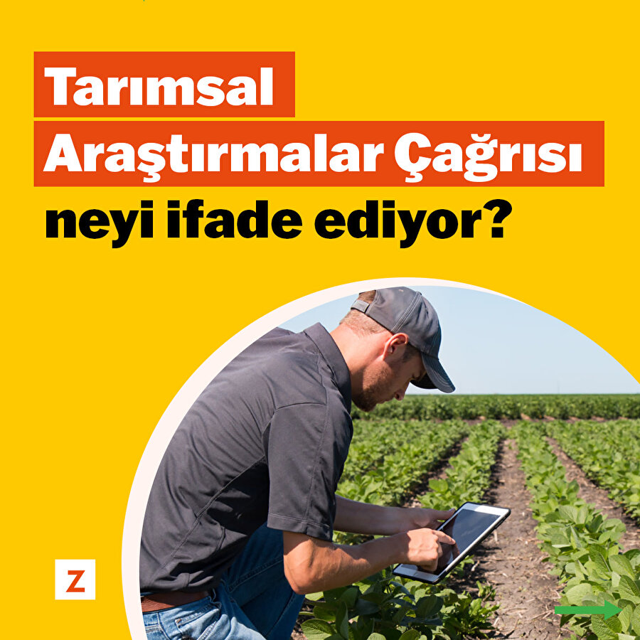 Tarımsal Araştırmalar Çağrısı neyi ifade ediyor?