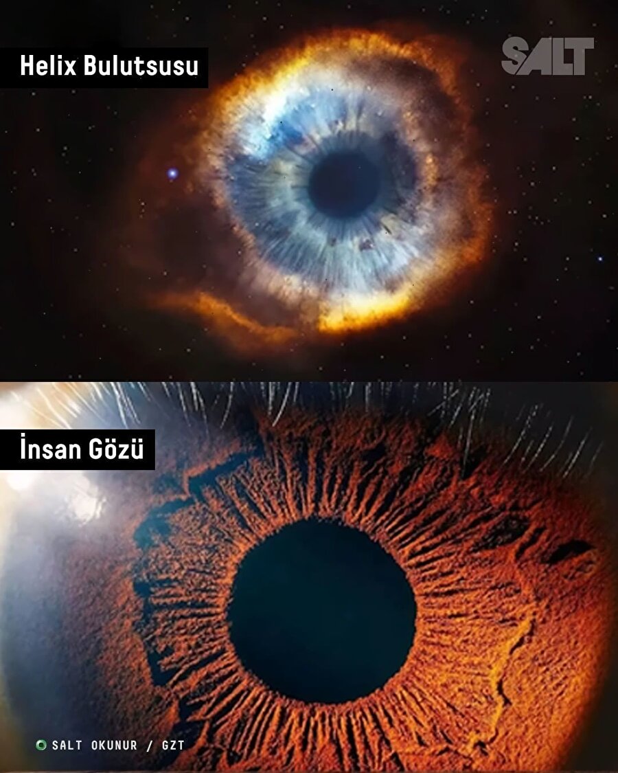 Helix Bulutsusu, oldukça büyük bir gezegenimsi bulutsu