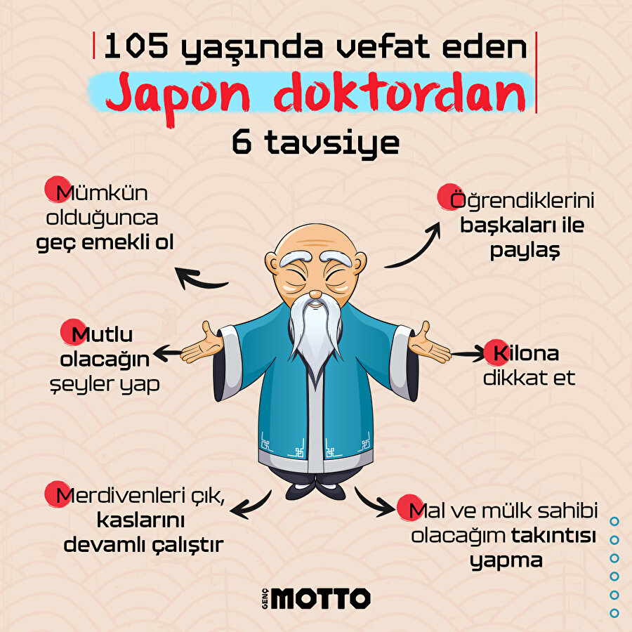 Japon doktordan 6 tavsiye 🧐