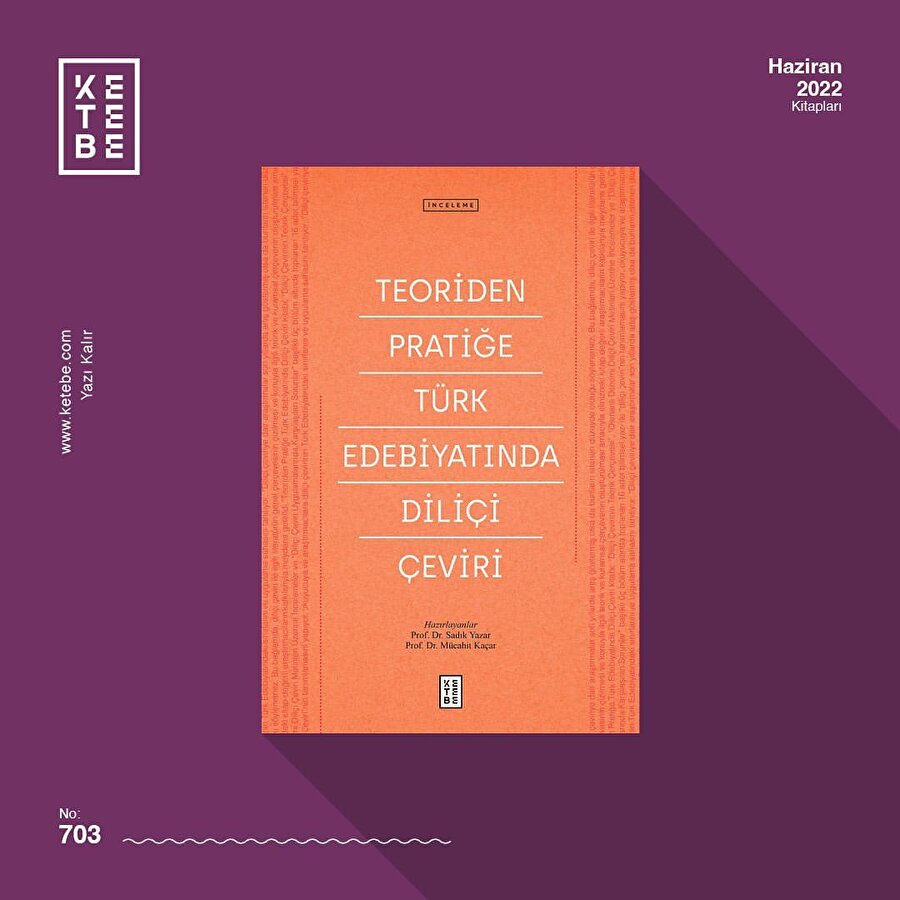 Teoriden Pratiğe Türk Edebiyatında Diliçi Çeviri
