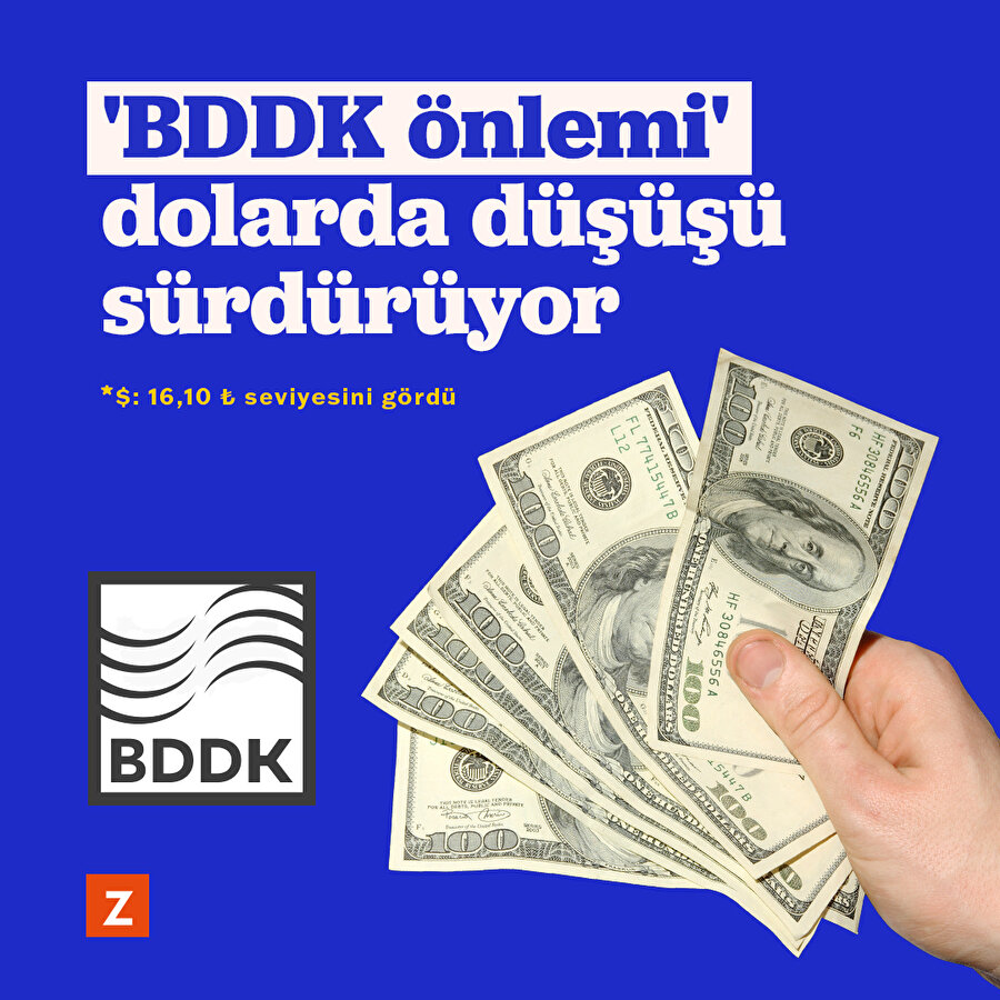 'BDDK önlemi' dolarda düşüşü sürdürüyor
