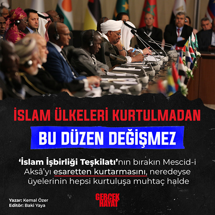 Kendimizi kurtarmadan dünyayı kurtaramayız 