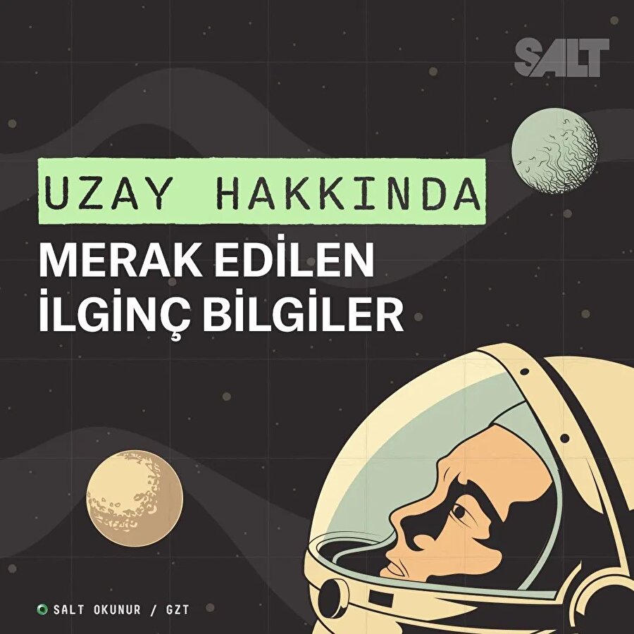 🌌Uzay hakkında ilginç bilgiler