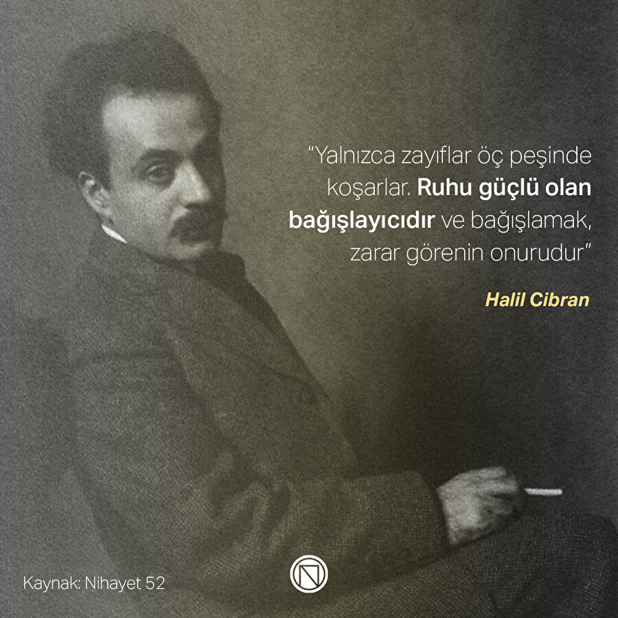 Ruhu güçlü olan bağışlayıcıdır