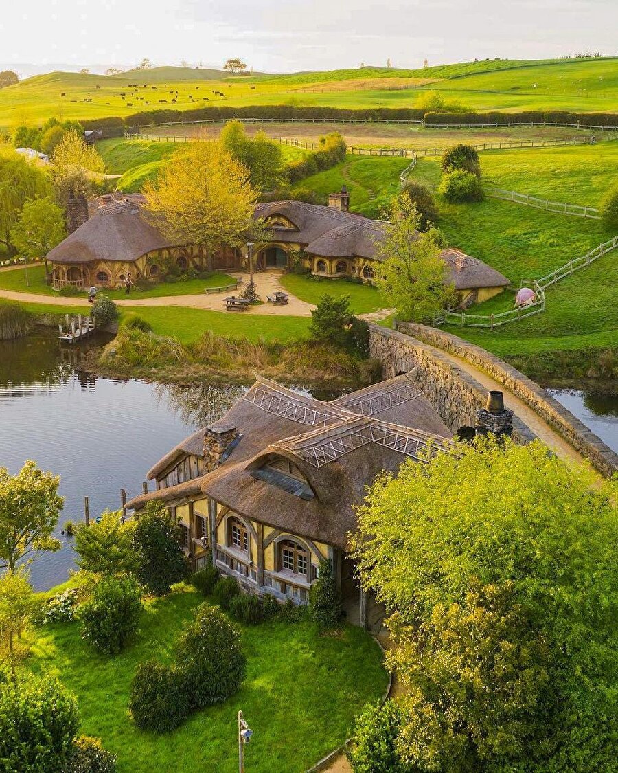 Yeni Zelanda'nın kalbinde Hobbit Köyü! 