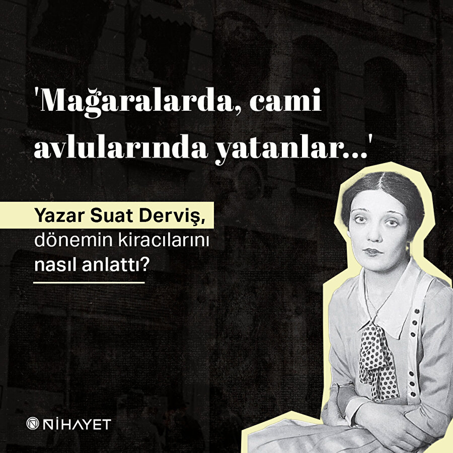 'Mağaralarda, cami avlularında yatanlar'