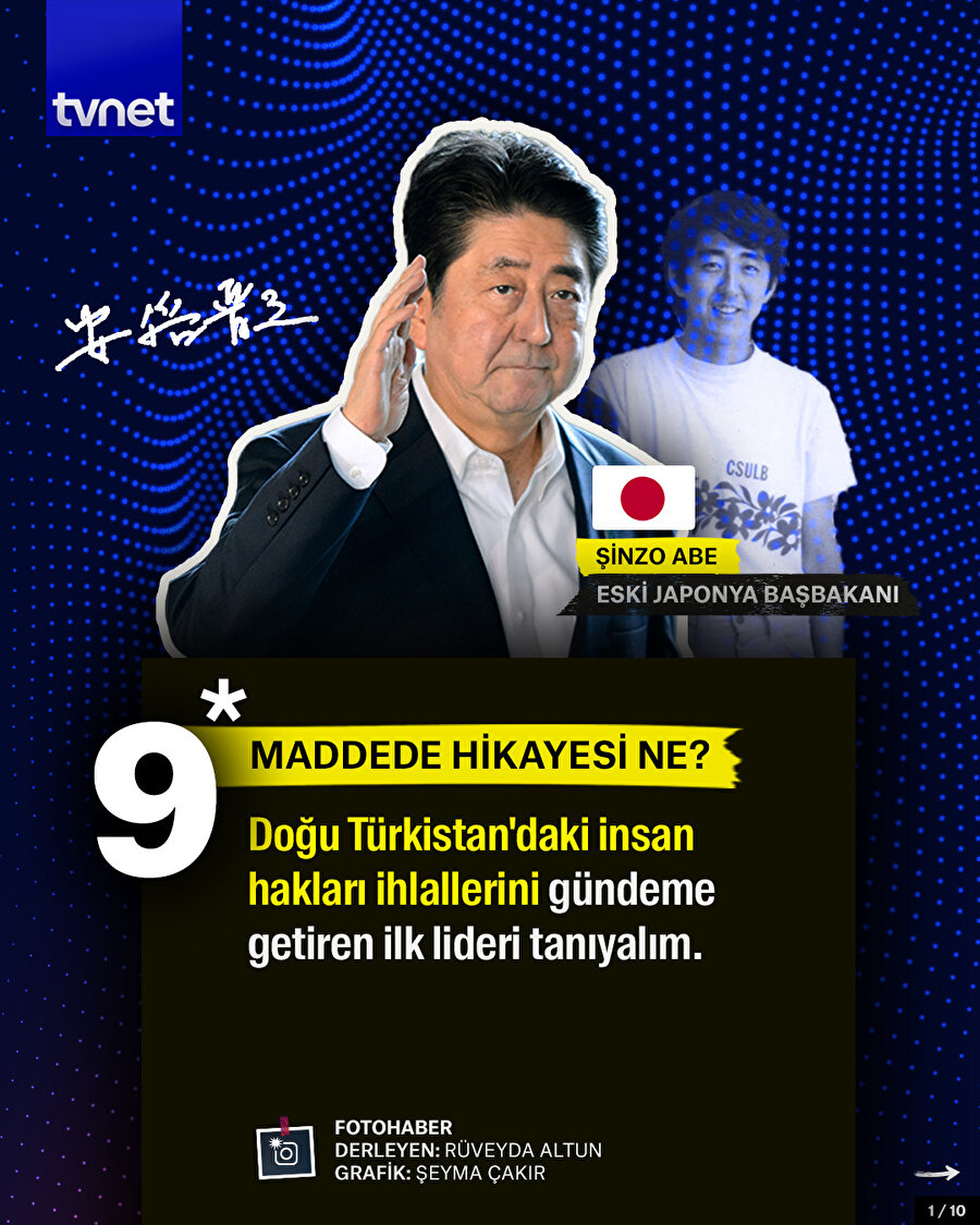 9 maddede Şinzo Abe'nin hikayesi ne?