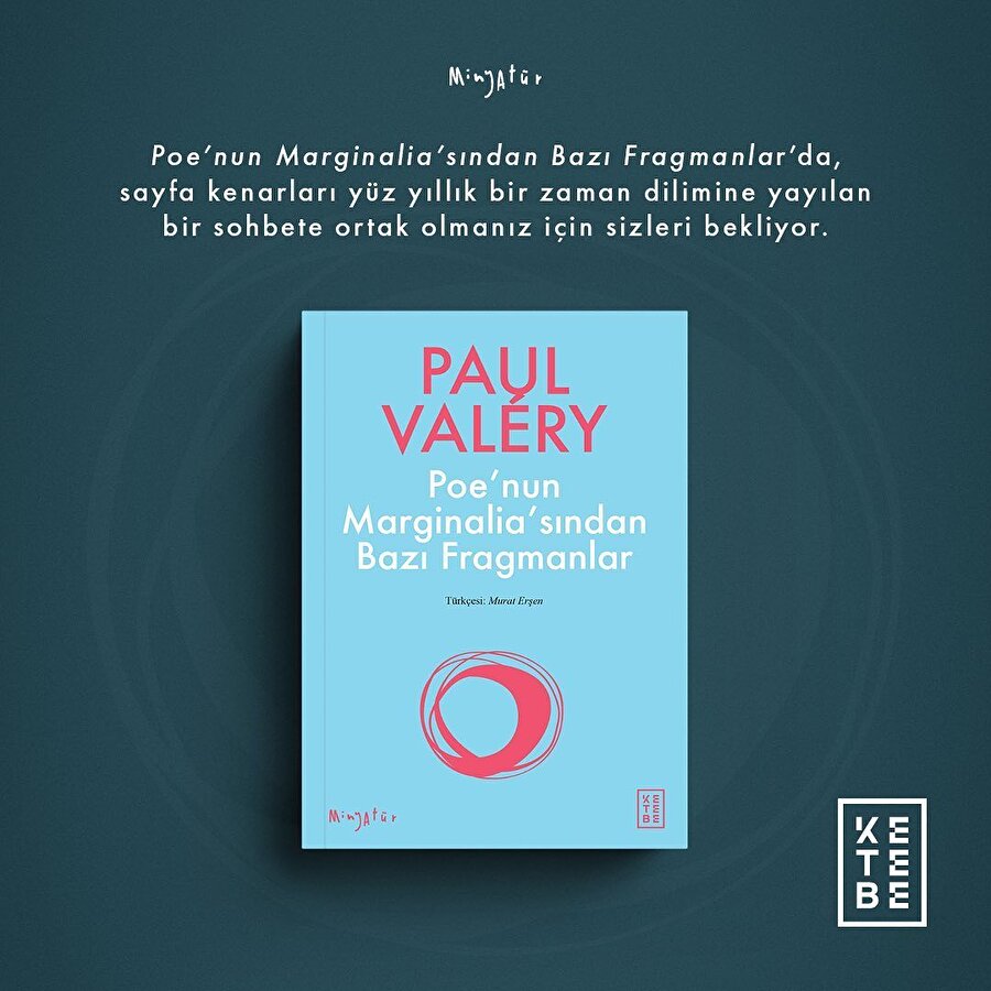 Poe'nun Marginalia'sından Bazı Fragmanlar 📖